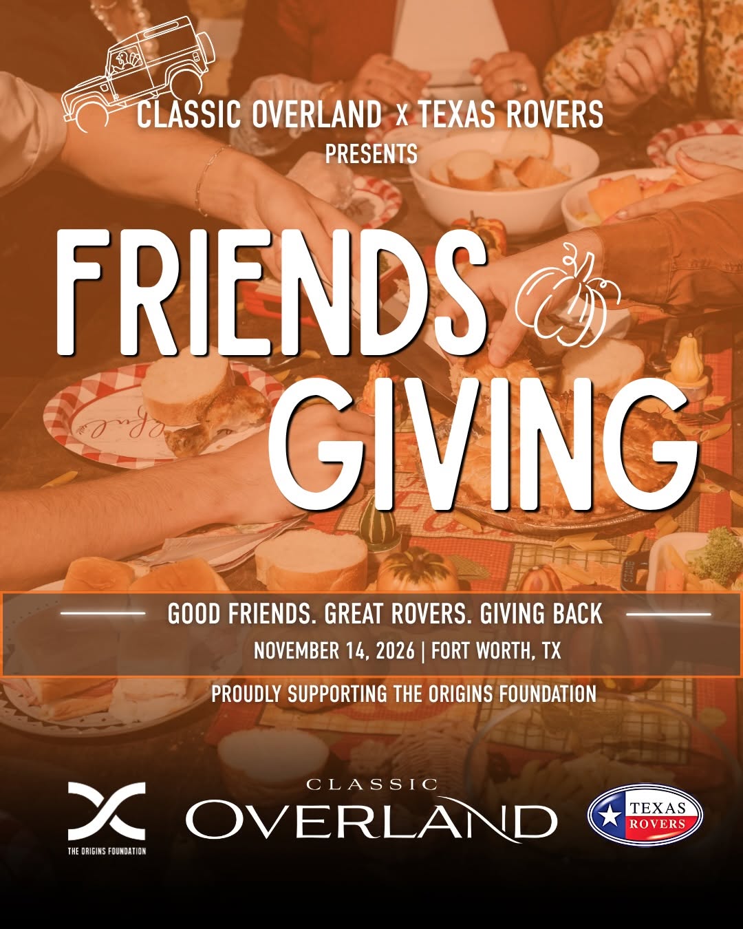 Classic Overland's Friendsgiving