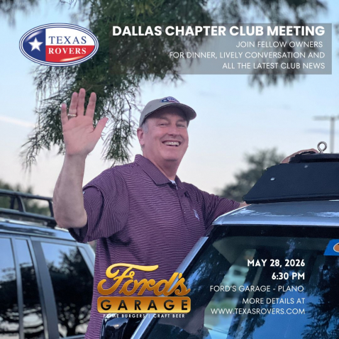 Dallas Chaptere May Meeting